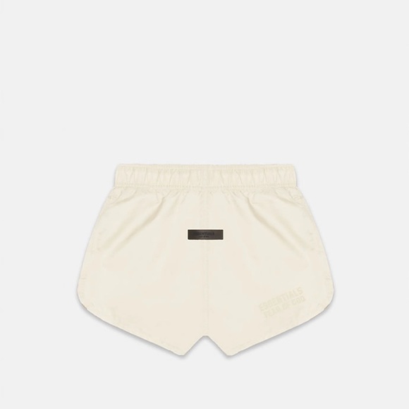 (M) Essentials Fear of God ‘Egg Shell’ Running Shorts
